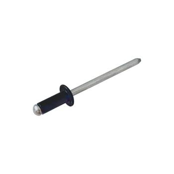 Заклепка RF ISO15977 4х6 RAL9005 прижим 1,5-2,5мм алюминий-сталь плоская головка (100шт.) [97RAL0000974006AF0] Rivettop
