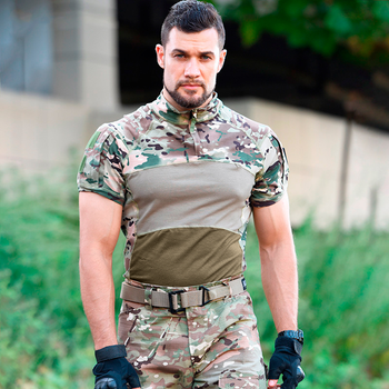 Футболка жіноча Han-Wild HW021 Camouflage CP M військова чоловіча літня