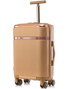 Чемодан Semi Line 20" (S) Gold (T5667-2) (DAS302654)