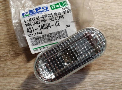 Повторитель поворота белый DEPO 431-1405N-UE FORD FIESTA