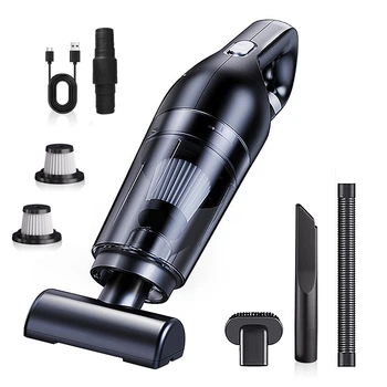 Автопылесос HELLOLEIBOO LT-113CT Black для салона автомобиля