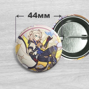 Значок Альбедо з гри Genshin Impact / Геншин Імпакт 44мм №3