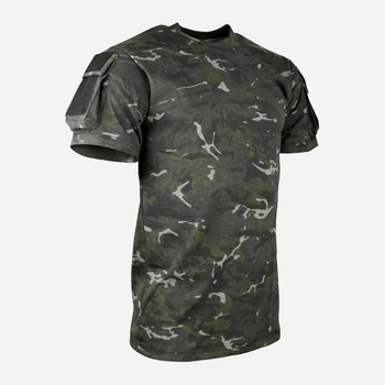 Тактическая футболка Kombat UK TACTICAL T-SHIRT 3XL Мультикам Черная (kb-tts-btpbl-xxxl)