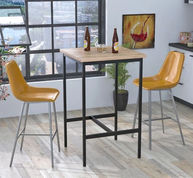 Стіл барний у стилі Лофт каркас металевий Bar-table-110