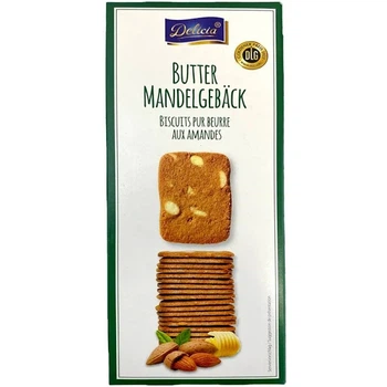 Печенье миндальное Делициа Delicia butter mandelgeback 100g