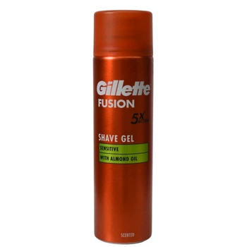 Гель для гоління Gillette Fusion 200мл для чутливої шкіри