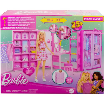 Zestaw Barbie Lalka + Szafa Marzeń (194735227396)