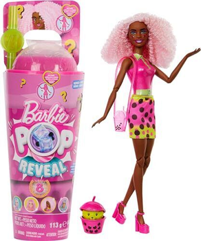 Lalka Barbie Pop Reveal Jagoda Seria Bubble Tea (194735191284)