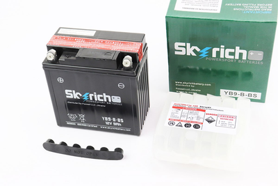 Мото акумулятор Skyrich 12 Вольт 9Ah YB9-B-BS кислотний