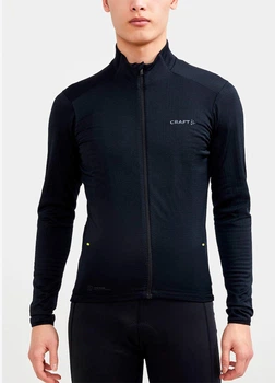 Велоджерси мужская лонгслив CRAFT ADV Essence LS Jersey 1911179-999000 Black S
