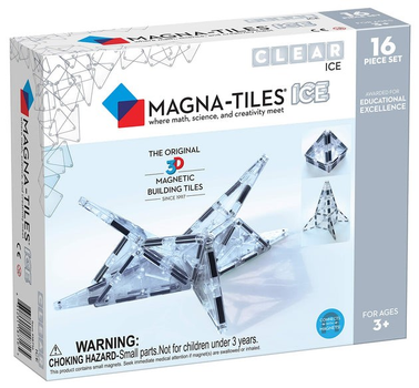 Магнітний конструктор Magna-Tiles Ice Expansion 16 деталей (0631291187165)