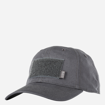 Бейсболка тактическая мужская 5.11 Tactical Flag Bearer Cap 89406-258 One Size Flint (888579713886)