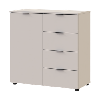 Комод Doros Рон 1 1 фасад 4 шухляды Кашемір 80х38х81 (41516043)