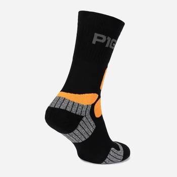 Термоноски мужские летние хлопковые P1G-Tac Tactical Silver Guard Socks UA281-40004-BK_[1149] 43-45 Combat Black (2000980647880)