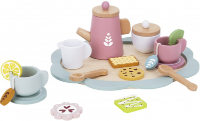 Zestaw do zabawy Tooky Toy Wooden Afternoon Tea 21 element (6972633377474)