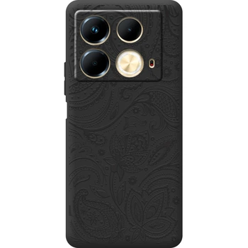Силиконовый чехол BoxFace Infinix Note 40 4G (57802-bk1)