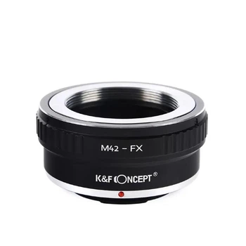 Адаптер (переходник) K&F Concept - M42 - FX Fuji для камер FujiFilm с байонетом FX