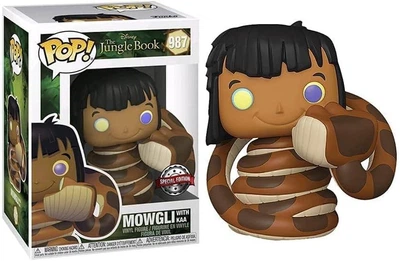 Фигурка Funko Pop Книга джунглей Маугли и Каа The Jungle Book Mowgli with Kaa 10 см Exclusive (D5B4EDFEF654)
