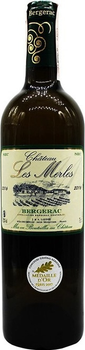 Вино Chateau Les Merles Blanc Sec Bergerac 0.75 л (3491871019296)