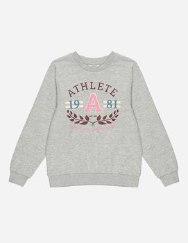 Світшот H&M ДД013057 (08705182) колір сірий 98/104