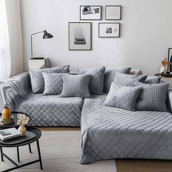 Покривало-накидка Руно VeLour 180х90 см Двостороннє Велюрове Сіре (Р18090.55_Grey)