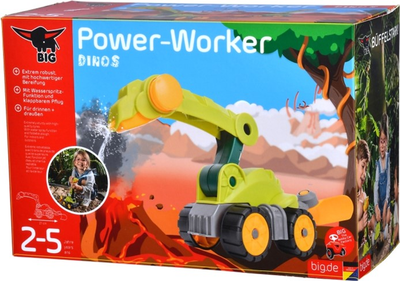 Вантажівка з плугом BIG Power-Worker Mini Diplodocus (4004943557979)