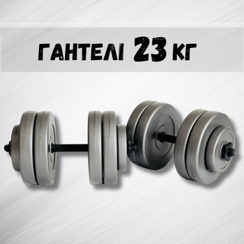 Гантелі 2х23 GREY
