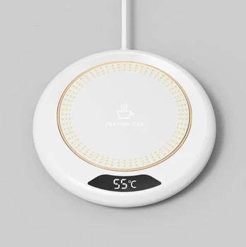 Нагрівальна USB підставка для чашки HEATING CUP М308 біла