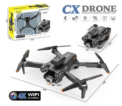 Квадрокоптер с камерой SKY 06 пульт 2.4 GHz, аккумулятор 3.7V, 4К Wi-Fi HD-камера, GPS, угол обзора камеры – 90°