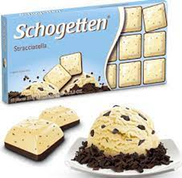 Шоколад Schogetten белый Stracitella 100 г