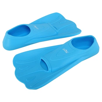 Ласты тренировочные с закрытой пяткой Cima 0788 размер S (36-37) Light Blue
