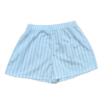 Шорты хлопковые для девочки H&M 1071058-001 134 см (8-9 years) Голубой