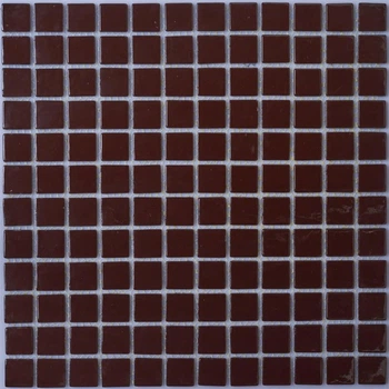 Мозаика АкваМо MK25107 Dark Brown 31.7х31.7