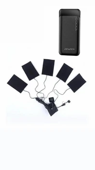 Нагревательные элементы для одежды 5 элементов USB с Power Bank 10000Mah