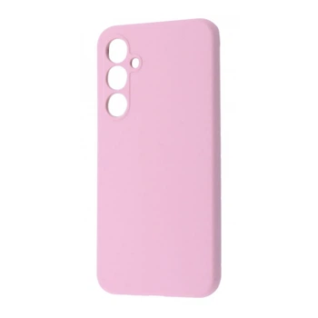 Чехол противоударный силиконовый WAVE Premium Full Silicone Cover для Samsung Galaxy A35 pink sand