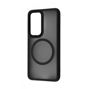 Чохол матовий MagSafe WAVE Matte Insane Case with Magnetic Ring для Samsung Galaxy S23 Ultra Black
