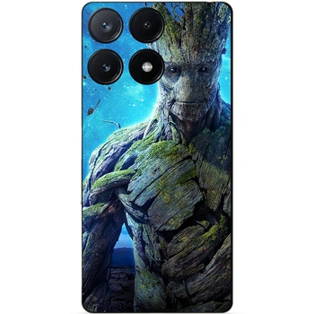Чехол силиконовый бампер Candy для Motorola Edge 60 Fusion с рисунком Грут Groot Стражи Галактики