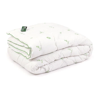 Одеяло Руно - Bamboo Style теплое белое полуторное 140x205 см 350 гр/м2 (21913)