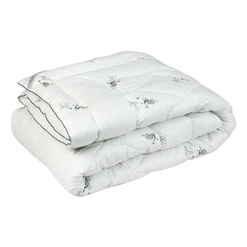Одеяло Руно - Silver Swan искусственный лебяжий пух теплое белое полуторное 140x205 см 420 гр/м2 (21312)
