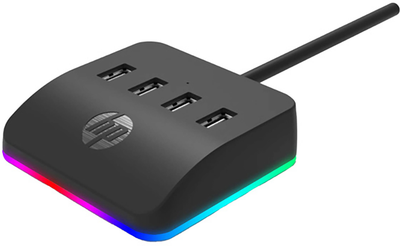 USB-хаб HP DHC-CT120 RGB Black (8WW48AA)