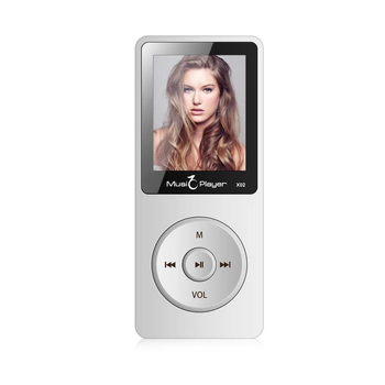 MP3 плеер X02 Hi-Fi 4Gb с FM радио и диктофоном White