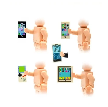 Телефони 5 штук, IPhone Apple для фігурок 0,75 * 1,5 см