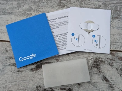 Скрепка для открытия слота SIM + Инструкция Google Pixel