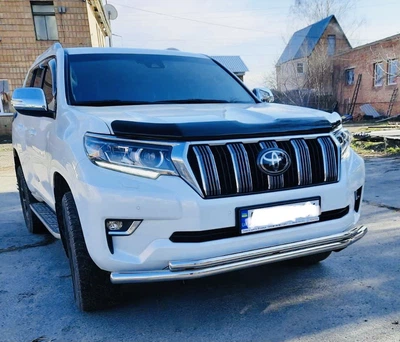 Кенгурятник захист переднього бампера на Toyota Prado 150 20- d42/60х1,6мм Тойота Прадо 150 ST74821