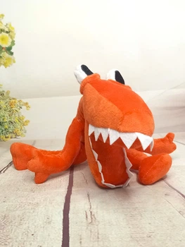 Мягкая игрушка оранжевый друг rainbow friends orange радужные друзья роблокс 40 см