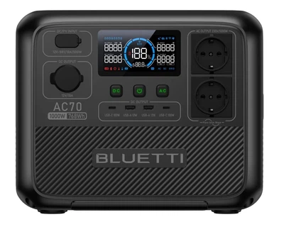 Зарядная станция BLUETTI AC70 768Wh | 1000W
