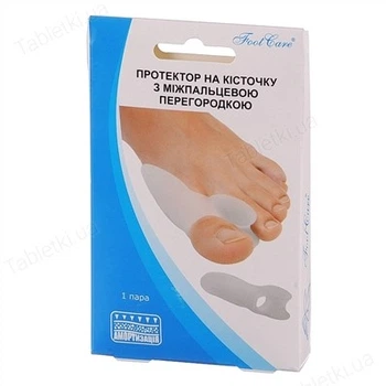 Протектор на косточку с перегородкой GB-02 Foot Care (L)