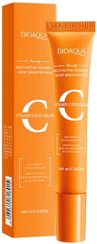 Крем вокруг глаз с витамином C Bioaqua Vitamine C Eye Cream 20 г (6942349718915)