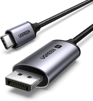 Kabel Ugreen CM556 USB-C na DisplayPort 8K Kabel 2 m Czarny (UGR-25158)