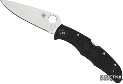 Карманный нож Spyderco Endura Black FRN Flat Ground C10FPBK (871185)